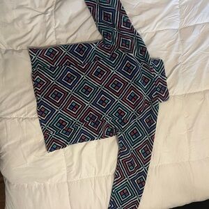 Columbia Multicolor Chevron Sweater